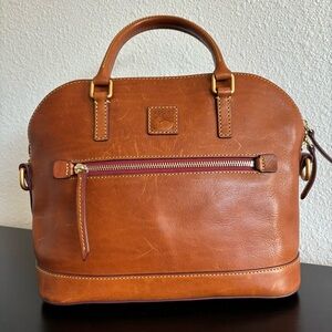 Dooney & Bourke Florentine Leather Domed Satchel